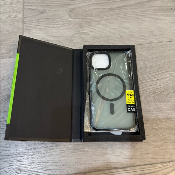 OZOPO Black Tempered Glass Screen Protector with Case for iPhone 15 - Picture 8 of 10